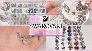 ENG) 셀프네일러의 네일스톤들을 소개합니다 | My Swarovski Nail Crystal Collection