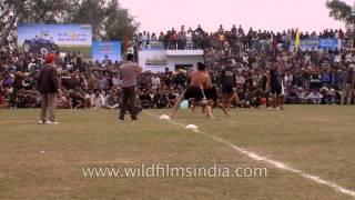 Kabaddi at the Rural Olympics in Punjab