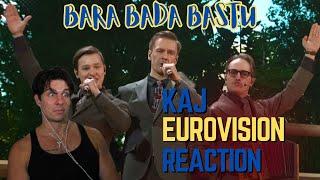 KAJ  - Bara Bada Bastu SWEDEN EUROVISION REACTION by professional singer