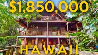 THE JUNGLE HOUSE  10 Acres of Hawaii Real Estate