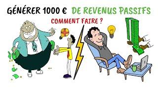  Comment Générez 1000€/mois de Revenus PASSIFS (Méthode Simple et Efficace) 