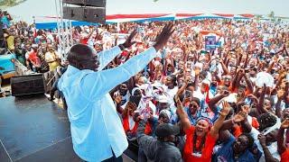 Bawumia, NPP Bigmen pulls amazing Crowd at Edina Palace during campaign tour