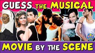 Guess The "MUSICAL MOVIE BY THE SCENE" QUIZ!  | CHALLENGE/ TRIVIA