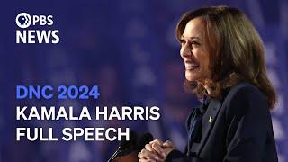 WATCH LIVE: Kamala Harris speaks at 2024 Democratic National Convention