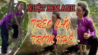 NHẬT KIM ANH TRÈO CÂY TRỘM KHẾ VÀ CÁI KẾT - HẬU TRƯỜNG LƯỚI TRỜI