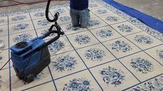 How to clean a Stark rug, by PSH Floorcare, Memphis,Tn.