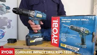 RYOBI XHD-1820 Cordless Impact Drill