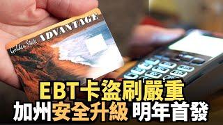 盜刷嚴重 加州EBT卡安全升級 明年首發｜今日加州