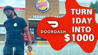 Doordash Challenge: 1 Day - $1k