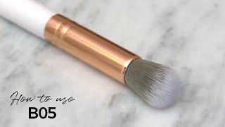 Single Brush Tutorial - White Marble B05