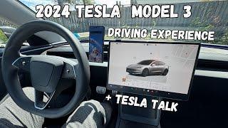 2024 Tesla Model 3 Long Range AWD Driving Experience + Tesla Talk!