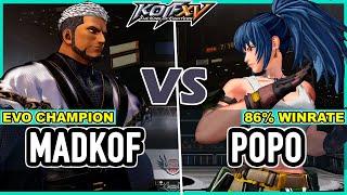 KOF XV  Madkof (Rugal/Goenitz/Geese) vs Popo (Leona/Krohnen/Elisabeth)