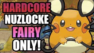 Pokémon X Hardcore Nuzlocke - Fairy Type Pokémon Only! (No items, No overleveling)