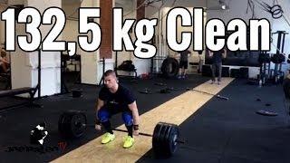 Aufgeben ist keine Option! | 132,5kg Clean