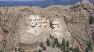 Aerial View of Mount Rushmore