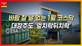 제이콘텐트리(036420)... 게임ㆍ엔터주 / 바람 잘 날 없는 1월 코스닥… 대장주도 '엎치락뒤치락'_머선129 (20220120)