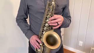 P Mauriat PMXA-67R Alto Saxophone Demo, www.dcsax.com