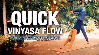 A Quick Vinyasa Flow Yoga Class - Five Parks Yoga