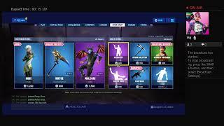 Fortnite item shop and sniper one shot