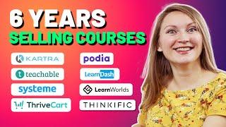 8 Best ONLINE COURSE PLATFORMS 2025 (Teachable vs. Thinkific vs. Thrivecart, Kartra, Learnworlds)