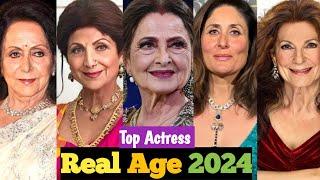 Top Bollywood Actress Real Age 2024 | Real Age Of Bollywood Actress | Madhuri Dixit #realage