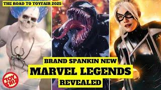 2025 BRAND NEW MARVEL LEGENDS REVEALED | Spider-Man Gamerverse & VENOM!