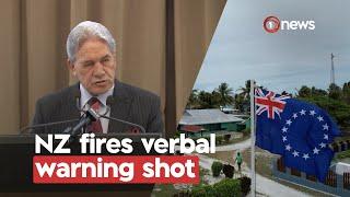 Cook Islands and NZ relationship needs 'reset' says Foreign Minister | 1News Verian polls on TVNZ+