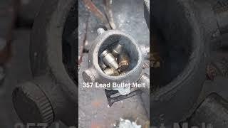 357 LEAD BULLET MELT by W2M #asmr #shorts #lead #melting