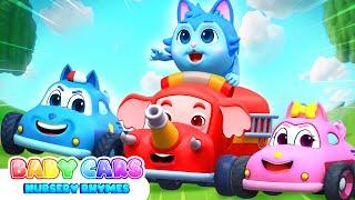 Cars Rescue Song | Awesome Rescue Cars | Nursery Rhymes By Little Zoo Kids Song