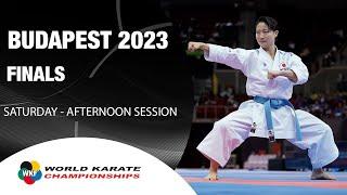 KARATE World Championships | FINALS - Saturday Afternoon Session | WORLD KARATE FEDERATION