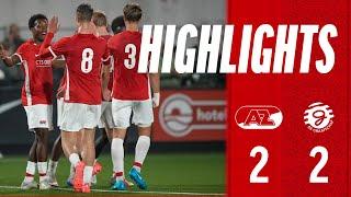 𝑨 𝒅𝒓𝒂𝒘 𝒂𝒕 𝒉𝒐𝒎𝒆 | Highlights Jong AZ-De Graafschap