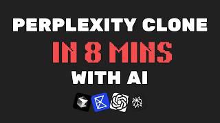 Build a Perplexity Clone in 8min with AI