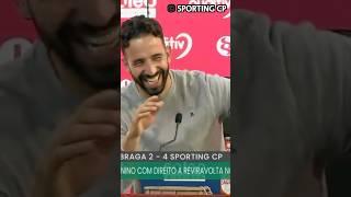 Amorim’s final Sporting press conference interrupted by reporter watching Porto game! 