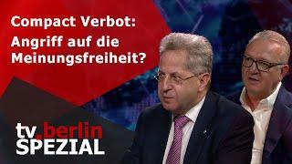 tv.berlin Spezial - Compact Verbot: Angriff auf die Meinungsfreiheit?