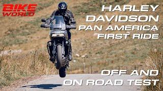 Harley Davidson Pan America (Off & On Road First Ride) 4K