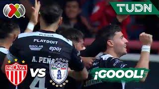 ¡TREMENDO GOLAZO DE EMILIO MARTÍNEZ! | Necaxa 1-0 Pachuca | CL2024 - Liga Mx J8 | TUDN