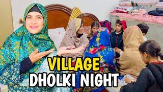 Pakistani Village Dholki Night  Pre Wedding Celebration  Happy Punjabi Family