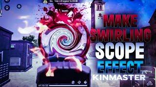 SWIRLING FIRE EFFECT IN KINEMASTER || Advanced Video Editing Tutorial Like Ruok FF