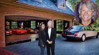 The Lifestyle of Jon Bon Jovi  Huge Net Worth, Wife, 4 Children, Houses, Cars & Private Jets