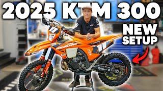 I Made HUGE Improvements on my 2025 KTM 300 XC-W!