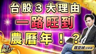 【盤後】【台股３大理由一路旺到農曆年！？】股市貴公子 鐘崑禎分析師 2024.12.27