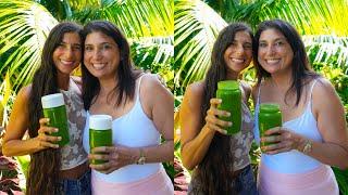 Juicing with My Sister!  Her Health Journey & Favorite Juice Recipe!