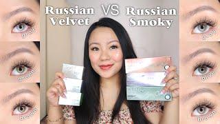 OLENS Russian Velvet vs Russian Smoky FULL COLLECTION | comparison, try on & review 