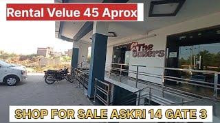 Shop for sale askri 14 || best for investors || @Localproperty 1m || askri comercial ||