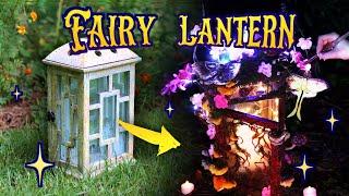 I thrift flipped a fairycore lantern 