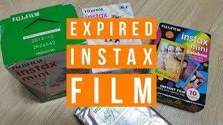 Expired Instax Mini  Film VS New Film Comparison