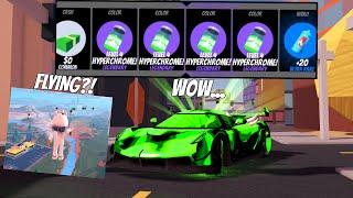 HYPERCHROMES GRINDING is CRAZY thing in Roblox Jailbreak...