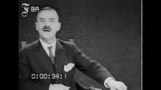 Thomas Mann - Erster Tonfilm eines deutschen Autors (1929)