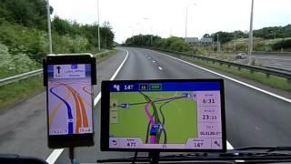 Magic earth satnav vs Garmin 61