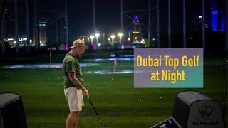 Dubai Top Golf at Night